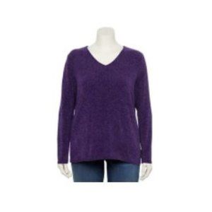 Women's Plus Soft Chenille Sweater